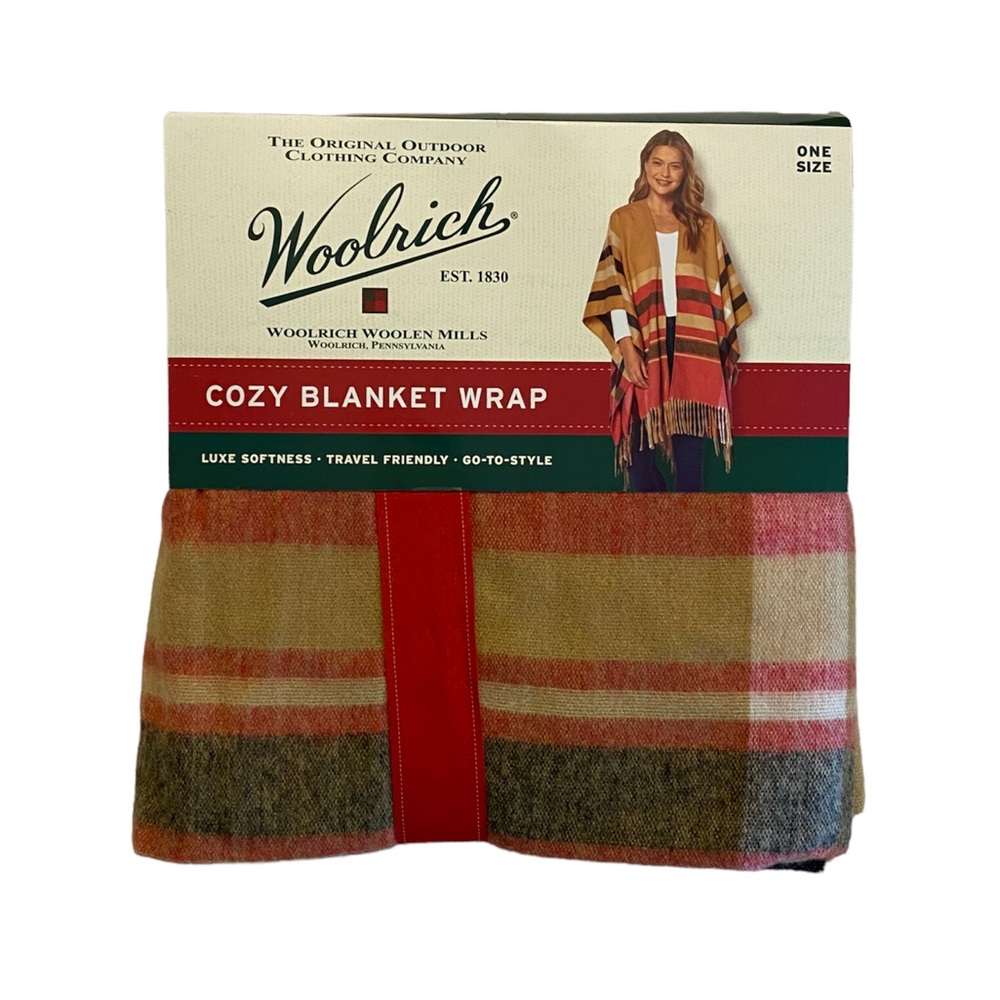 NWT Woolrich Blanket Wrap